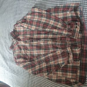 Mens Long sleeve flannel